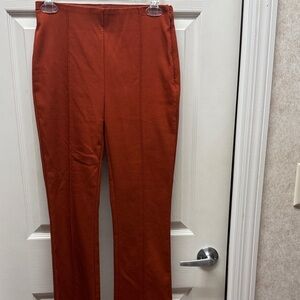 LOFT Women's Rust Straight-Leg Ponte Pants